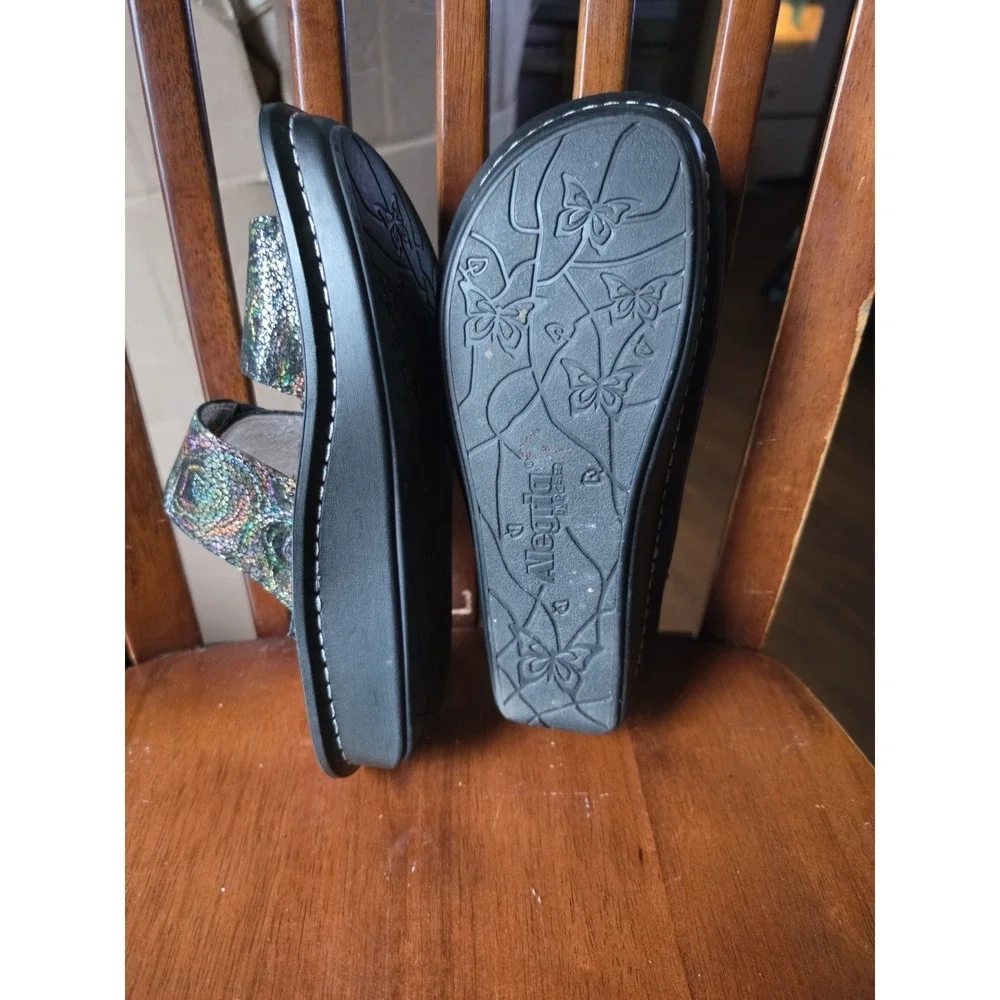 Alegria By PG Lite Women Sandals Size 6 M EUR 36   Wedge KAR 247 Slide Shoes